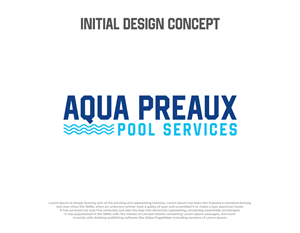 Logo Design by EnigmaArt for Aqua Preaux Pool Service | Design: #31230578