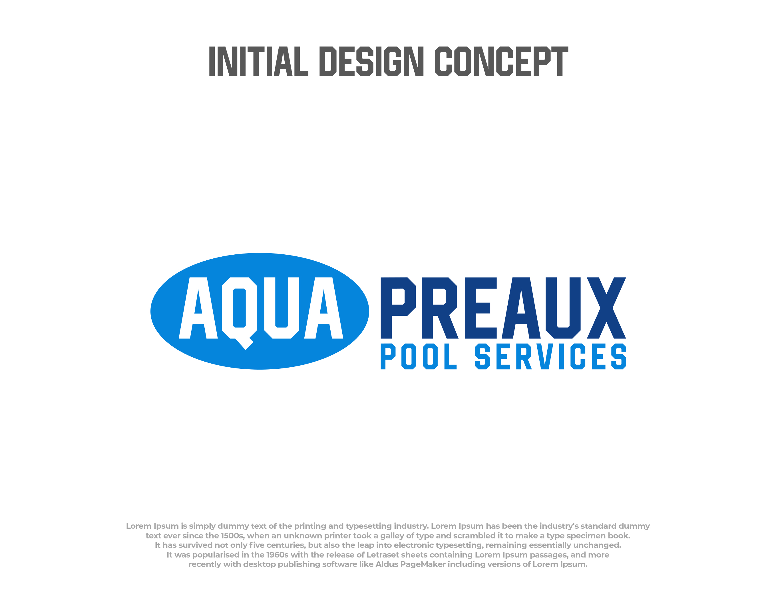 Diseño de Logo por EnigmaArt para Aqua Preaux Pool Service | Diseño #31230613