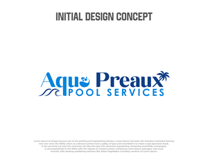 Logo Design by EnigmaArt for Aqua Preaux Pool Service | Design: #31230641