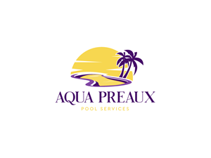 Logo Design by 4lv for Aqua Preaux Pool Service | Design #31217568