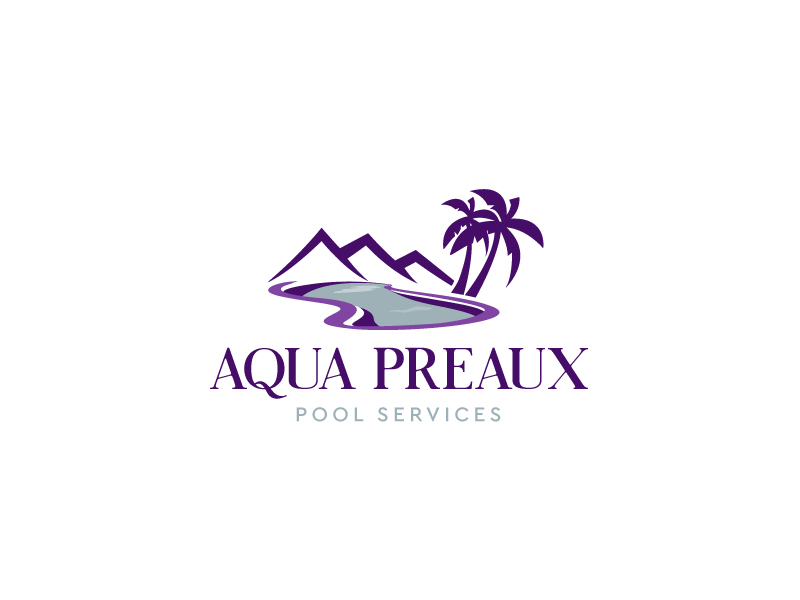 Diseño de Logo por 4lv para Aqua Preaux Pool Service | Diseño #31224362