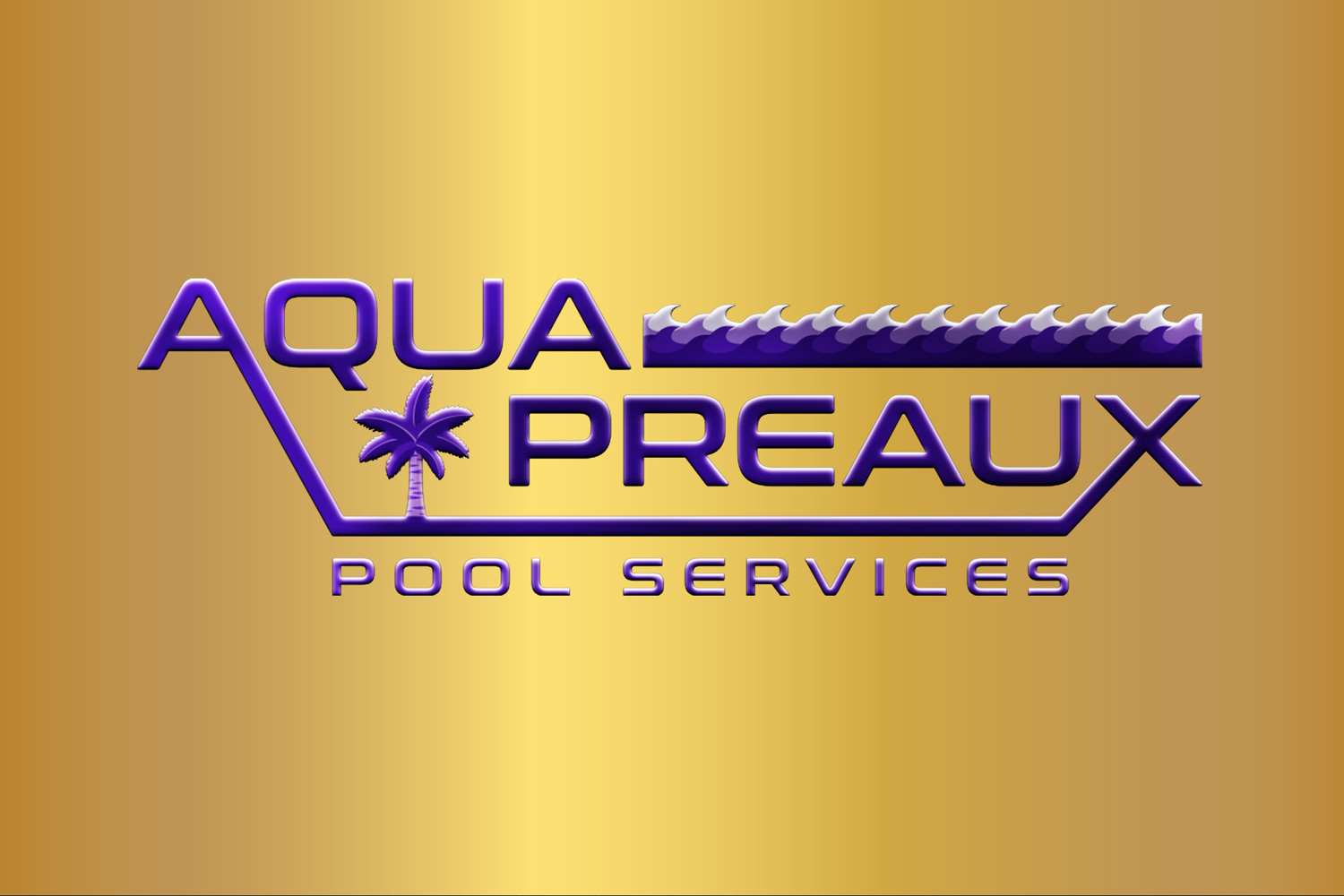 Diseño de Logo por cafemountdesigns para Aqua Preaux Pool Service | Diseño #31195677