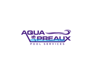Logo Design by Owltive for Aqua Preaux Pool Service | Design: #31187639