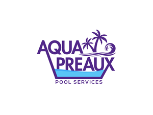 Logo Design by Owltive for Aqua Preaux Pool Service | Design: #31187641