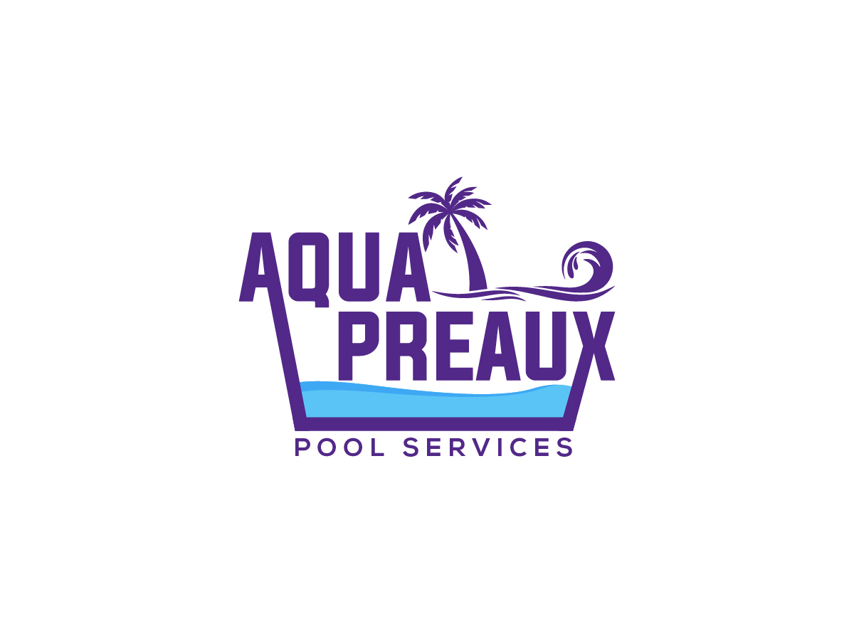 Diseño de Logo por Owltive para Aqua Preaux Pool Service | Diseño #31187642