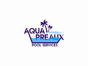 Logo Design by Owltive for Aqua Preaux Pool Service | Design: #31209549