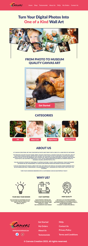 Diseño Web por TanzilRayhan para este proyecto | Diseño #31196573