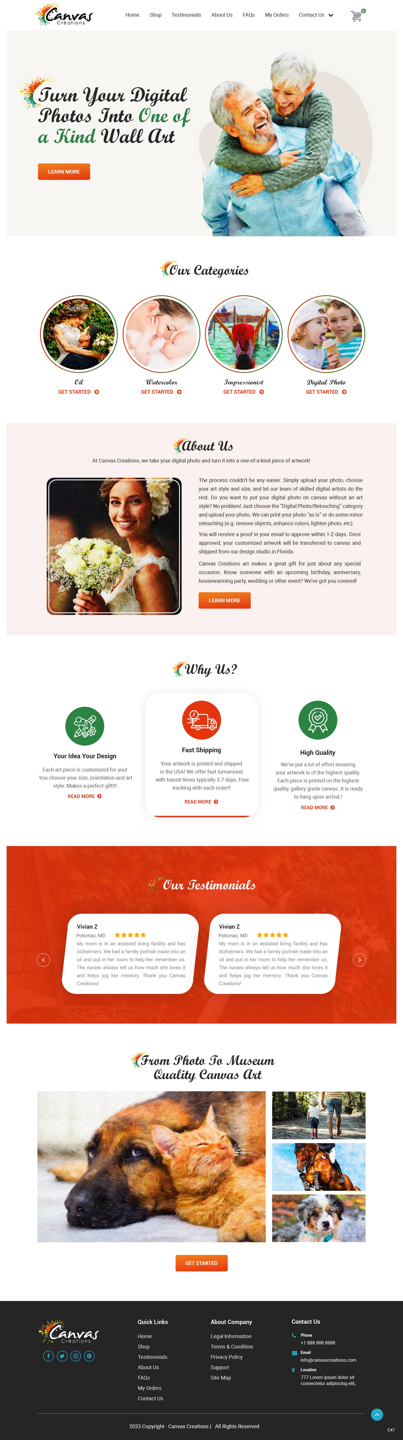 Web Design by pb for this project | Design #31192100