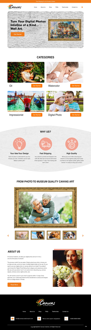 Web Design by pb for this project | Design: #31192101