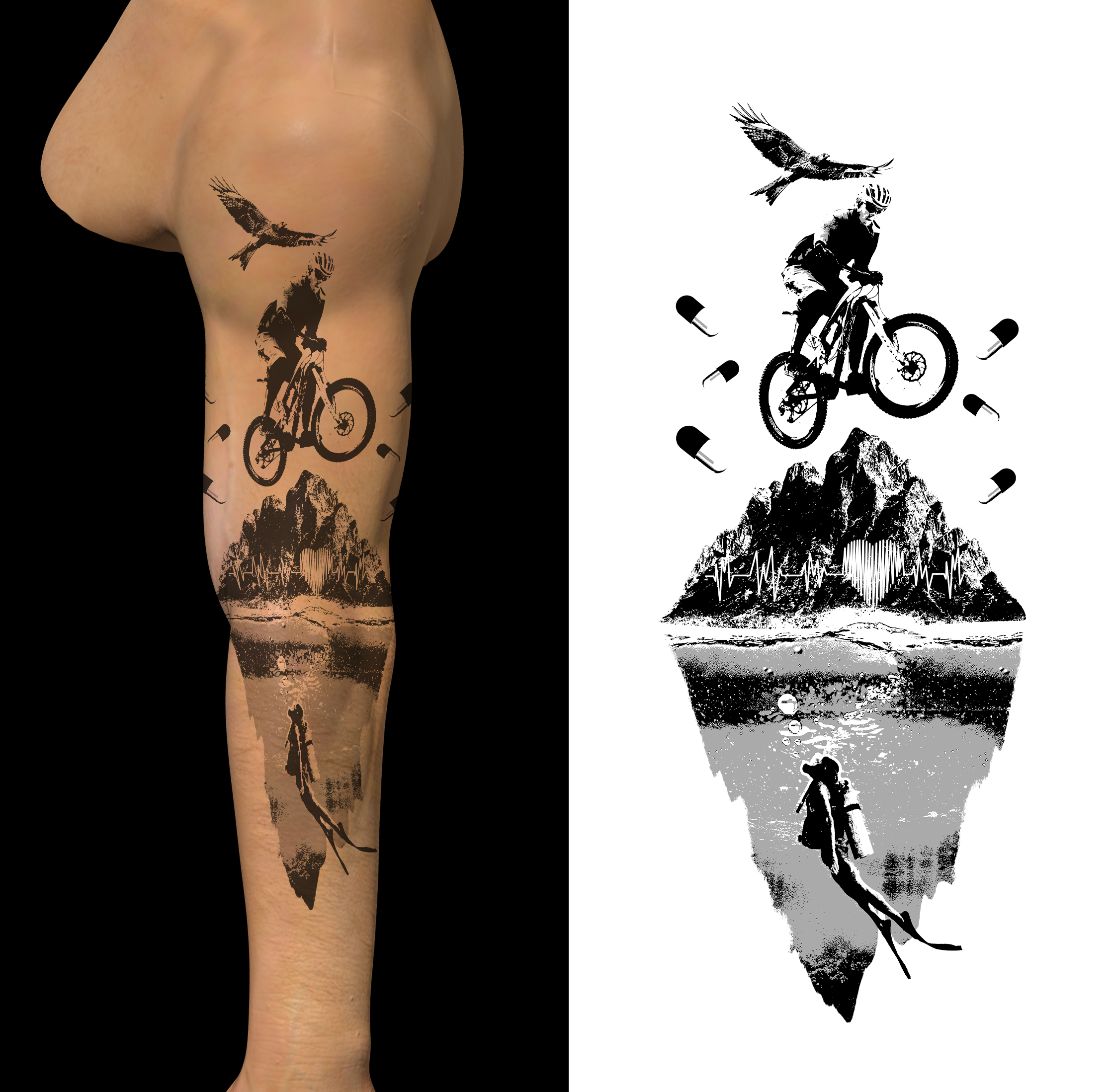 Diseño de Tatuaje por Rickyy para este proyecto | Diseño #31239265