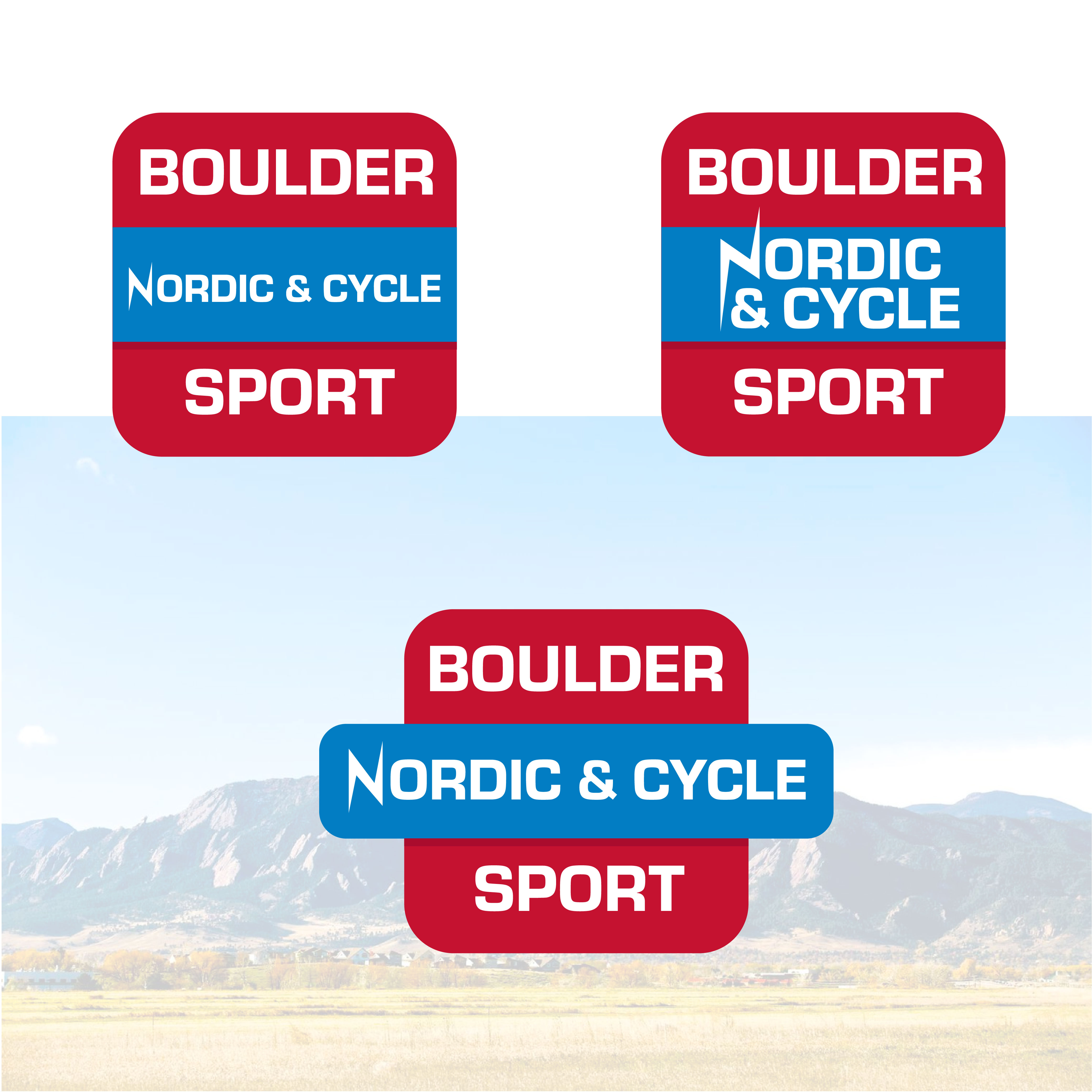 Bold, Playful, Outdoor sports Logo Design for Boulder Nordic & Cycle