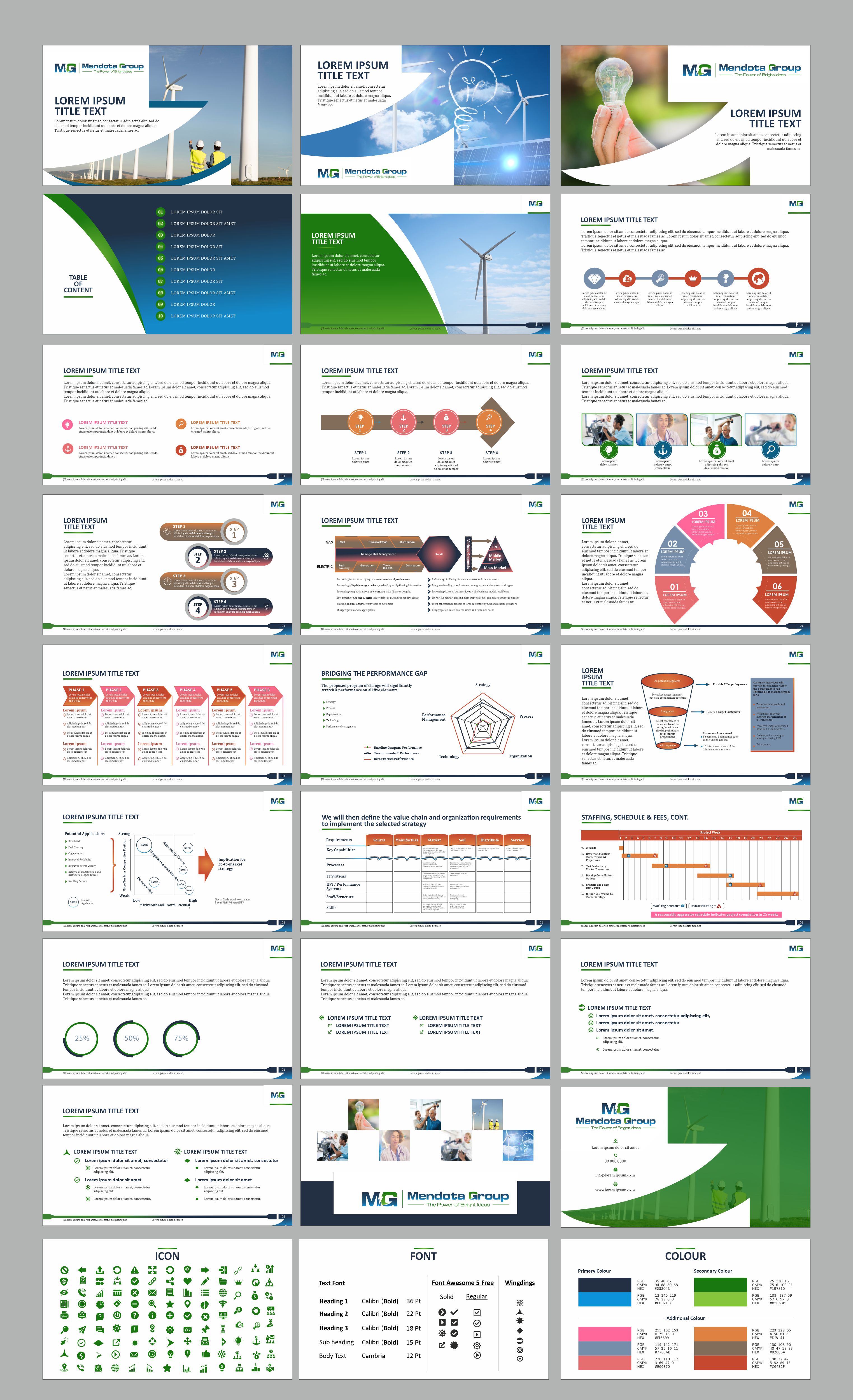 PowerPoint Design by Fine Graphics House for this project | Design #31574283