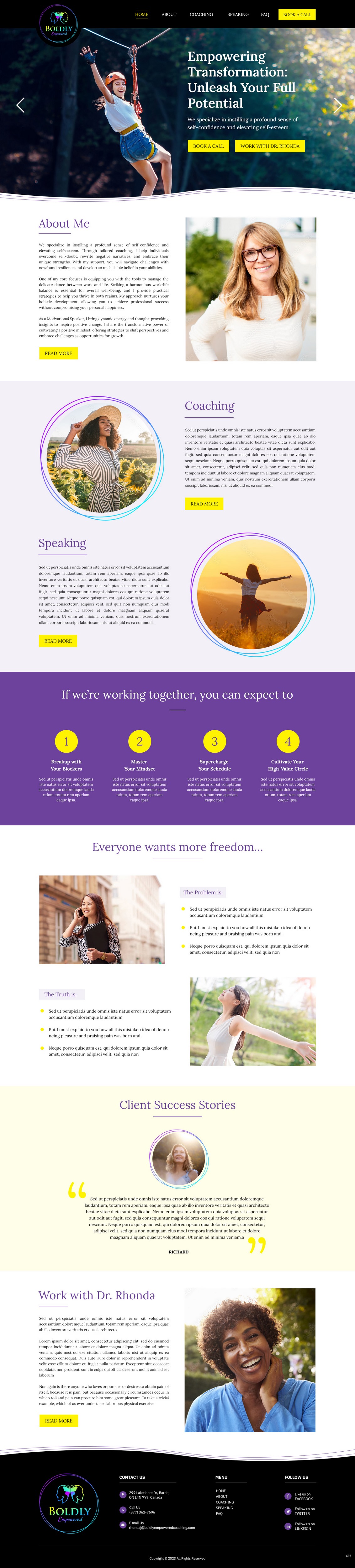 Diseño Wix por pb para este proyecto | Diseño #31223031