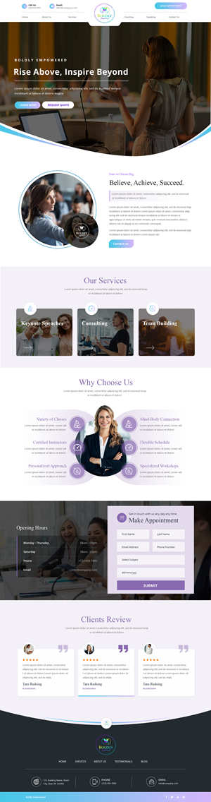 Wix Design by Andrew Asiimwe for this project | Design: #31190916