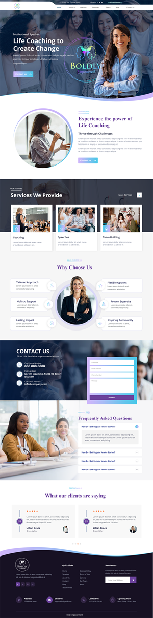 Wix-Design von Andrew Asiimwe für dieses Projekt | Design: #31216247