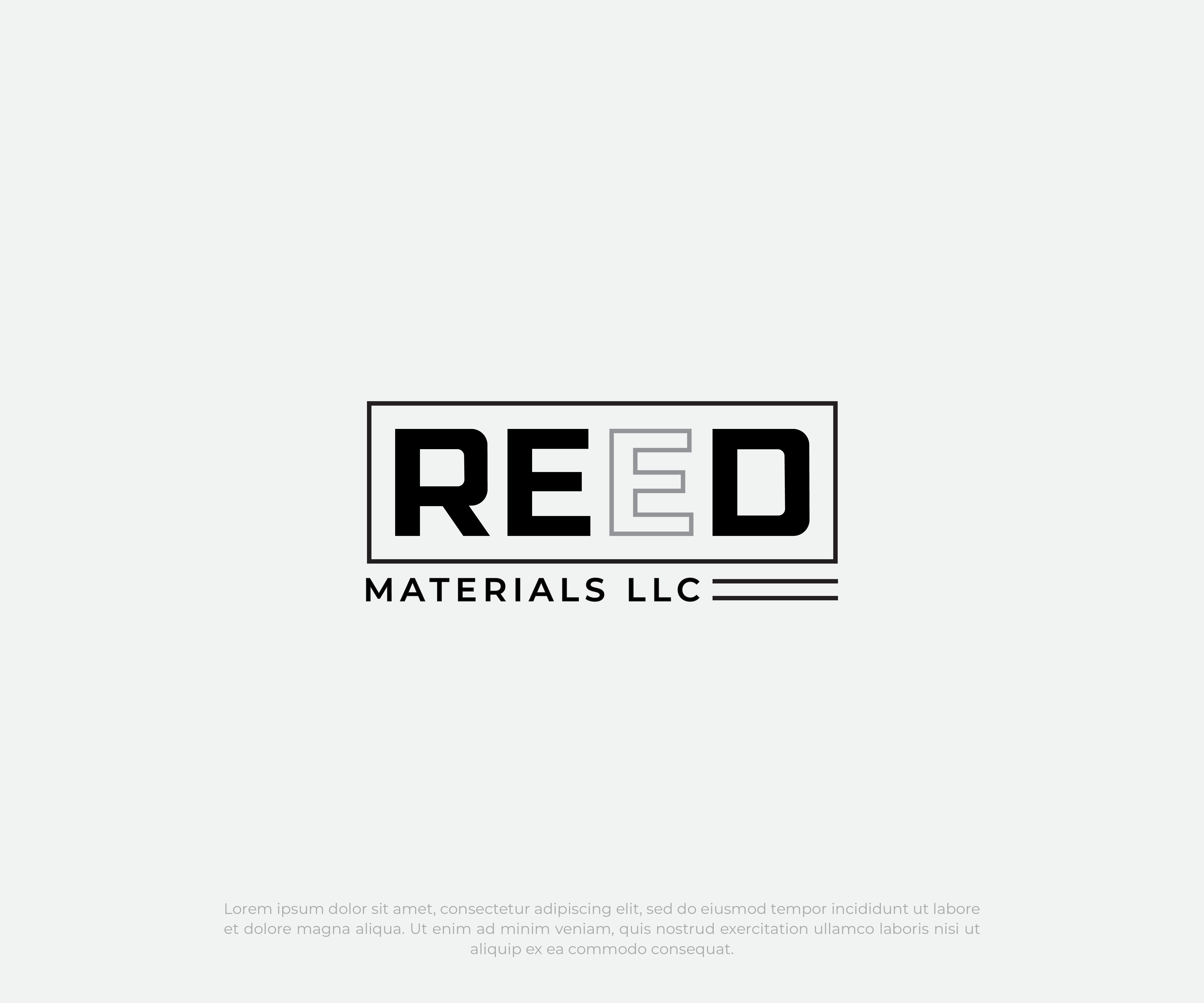 Logo Design by Kashif_Designs for Reed Materials Llc | Design #31209986