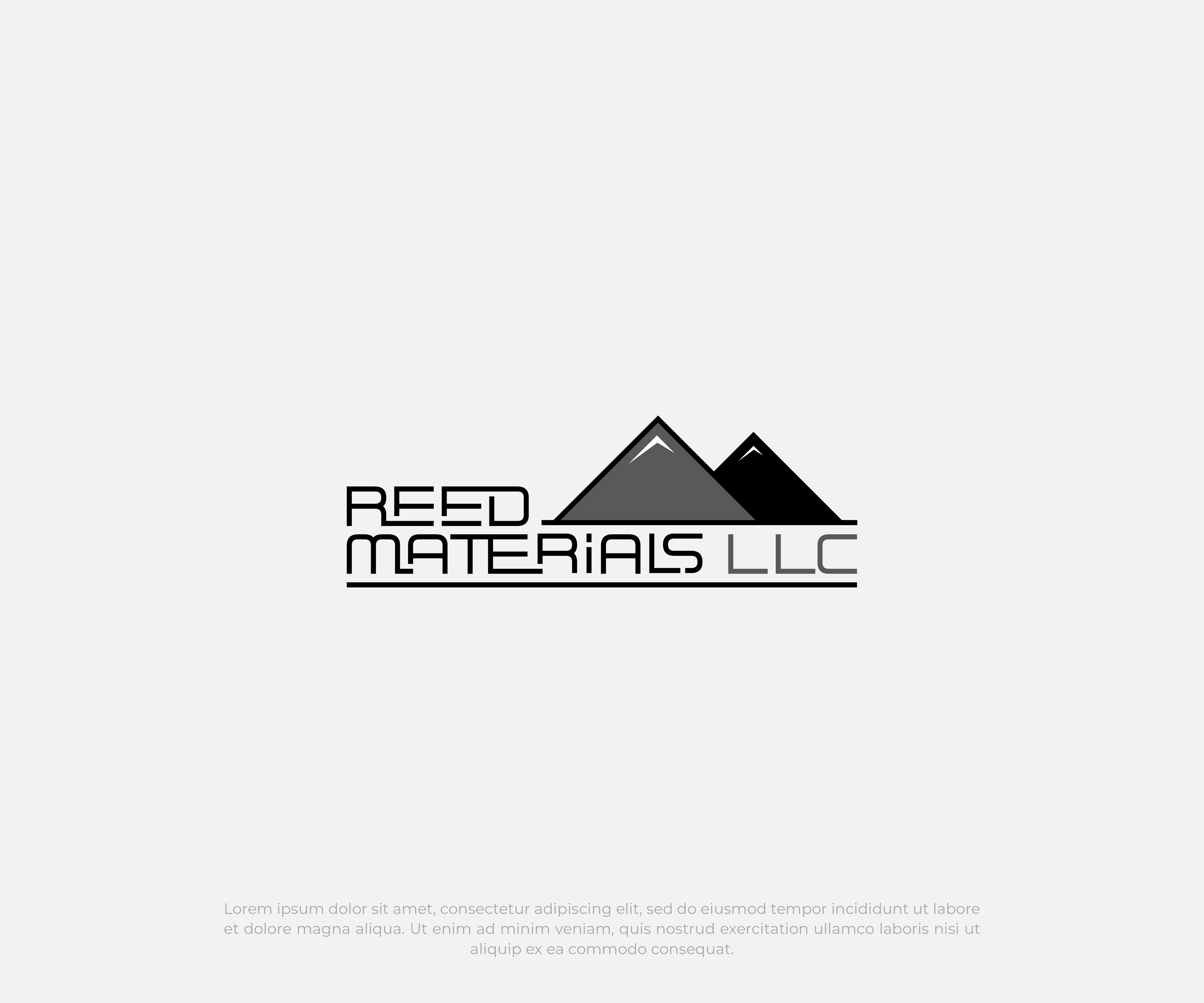 Logo Design by Kashif_Designs for Reed Materials Llc | Design #31209987