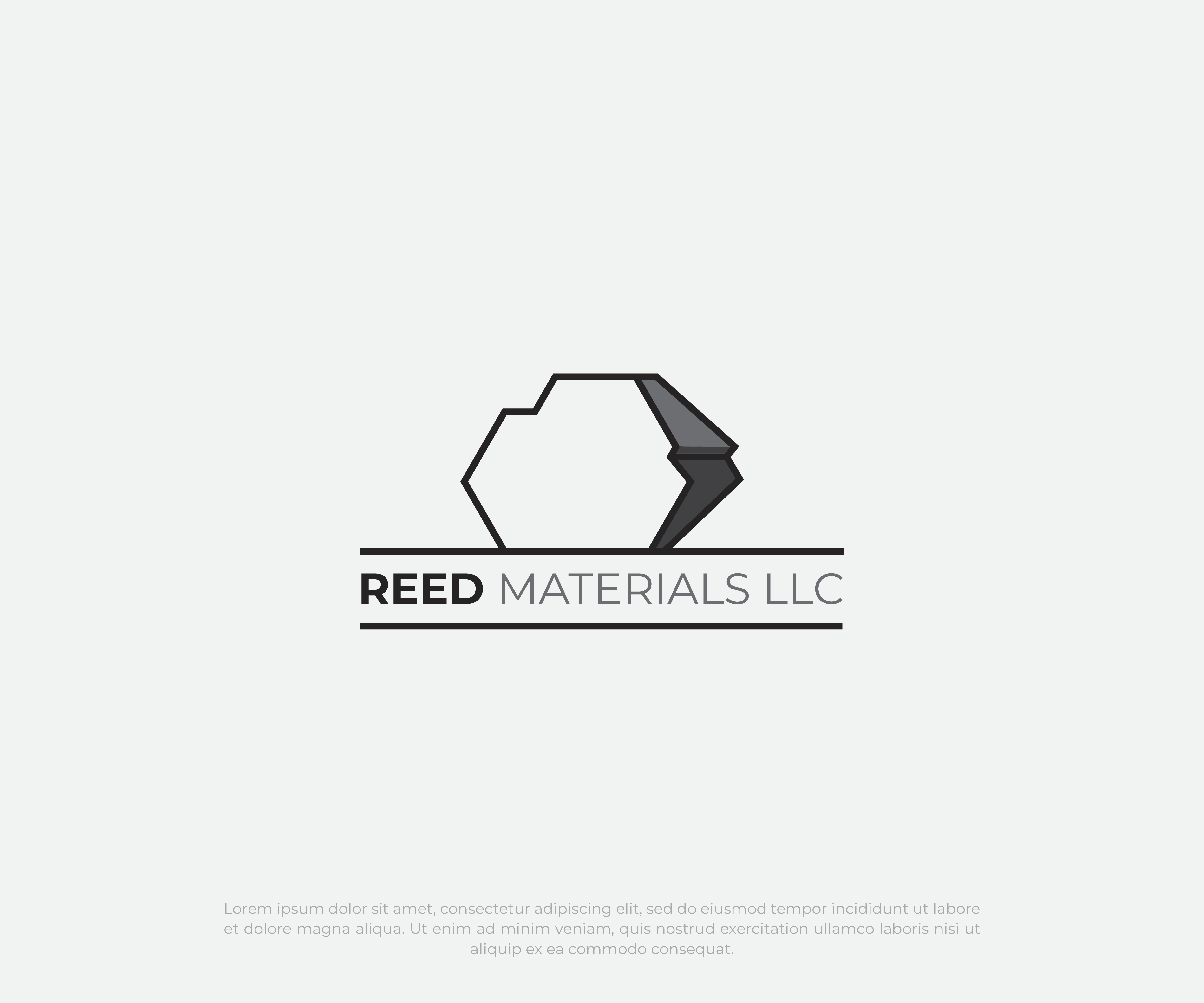 Logo Design by Kashif_Designs for Reed Materials Llc | Design #31209990