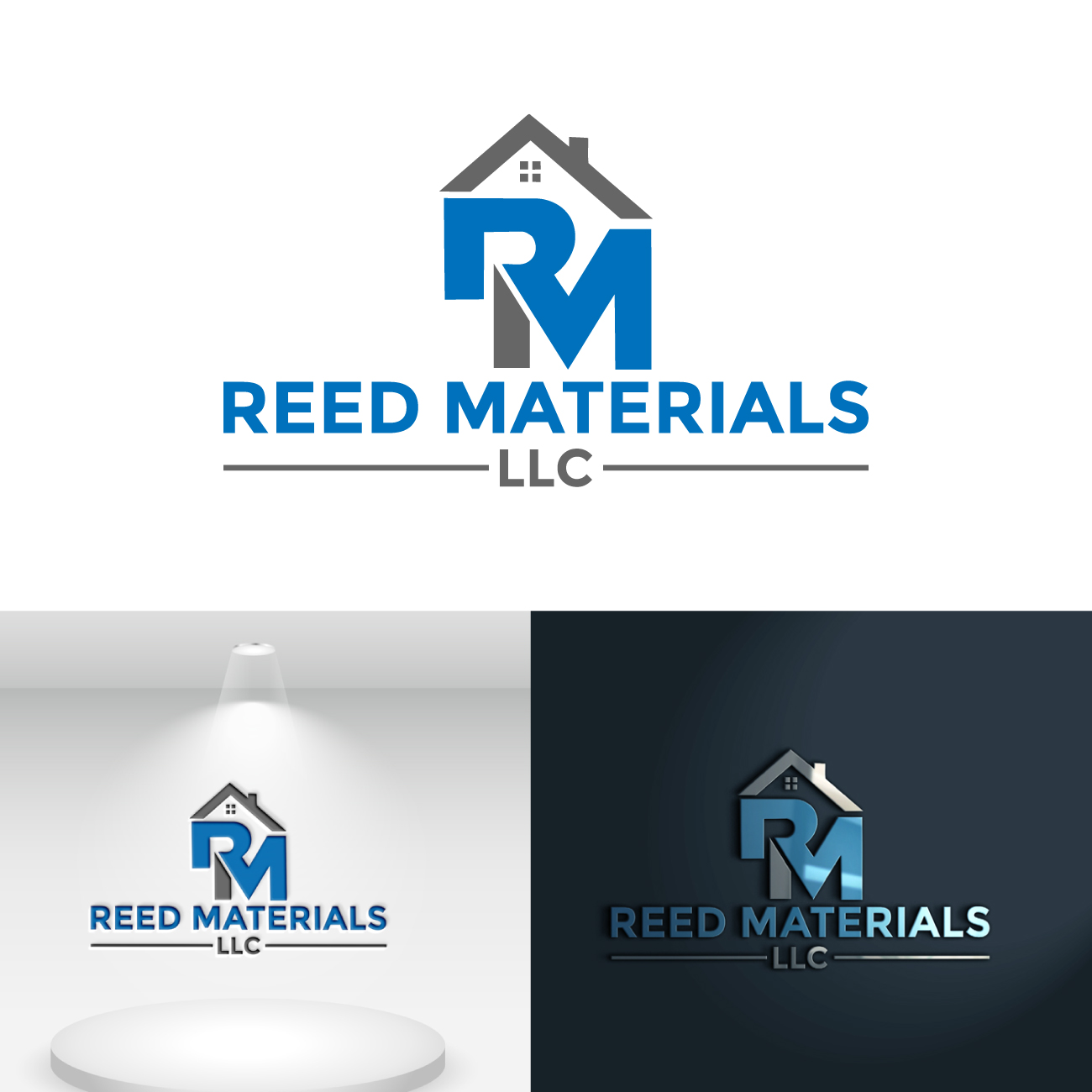 Logo Design by SalbaArt for Reed Materials Llc | Design #31196795