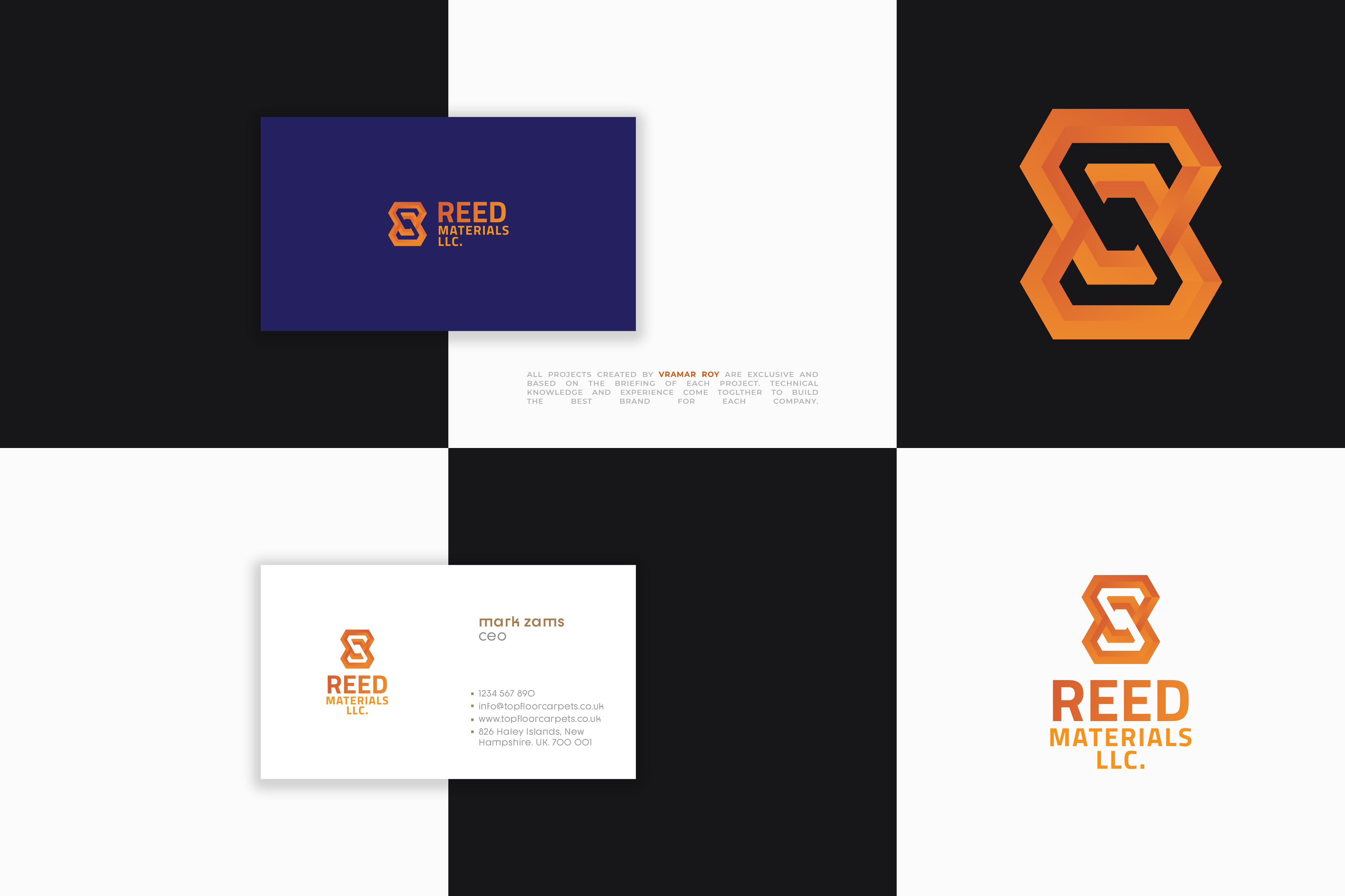 Logo Design by vramar.roy for Reed Materials Llc | Design #31215984