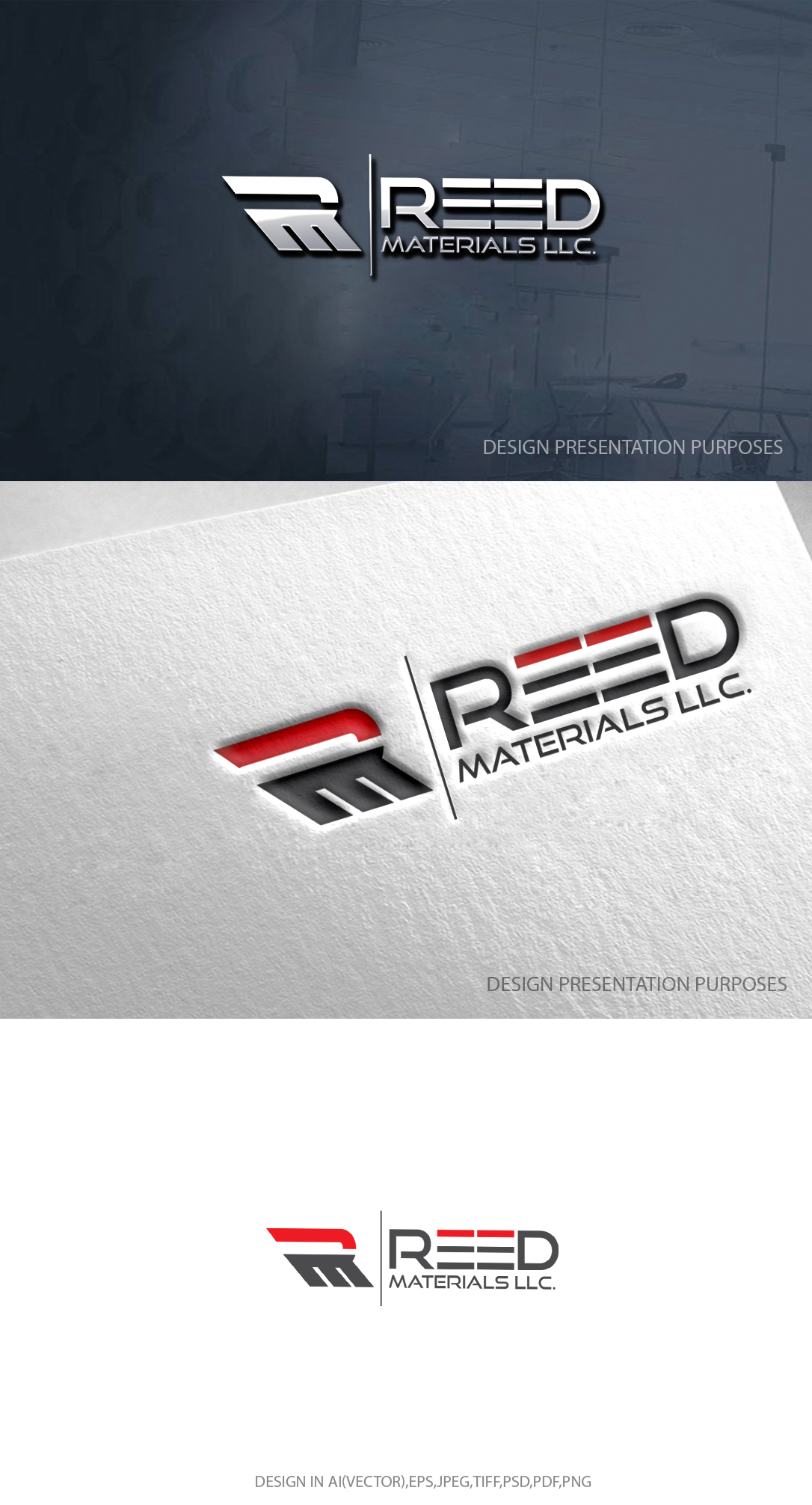 Diseño de Logo por zebronicgraphic para Reed Materials Llc | Diseño #31190885