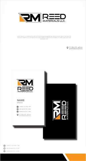 Diseño de Logo por zebronicgraphic para Reed Materials Llc | Diseño: #31190940