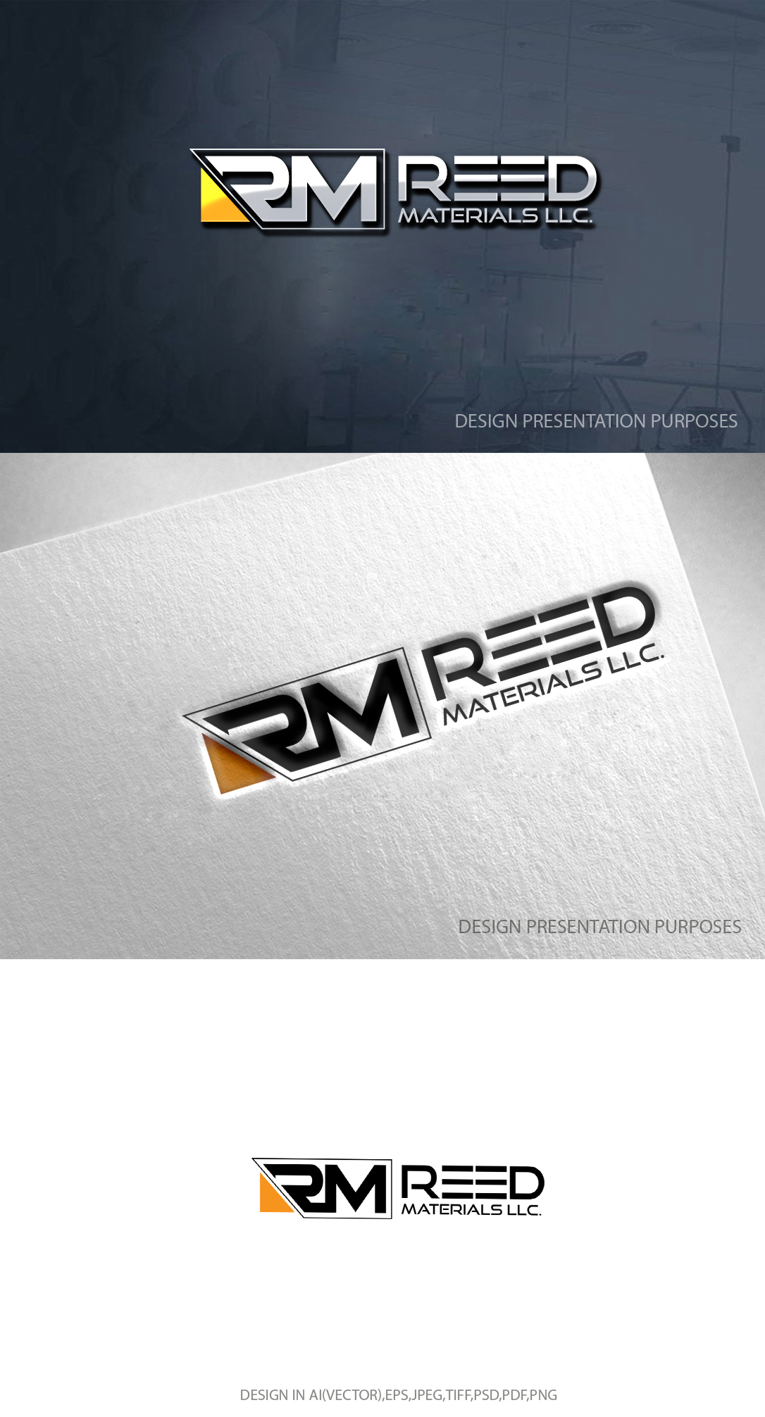 Logo Design by zebronicgraphic for Reed Materials Llc | Design #31190941