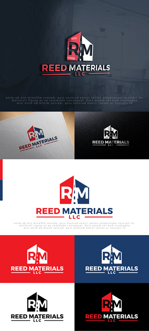 Logo Design by AlphabetZero.co.uk for Reed Materials Llc | Design: #31217093