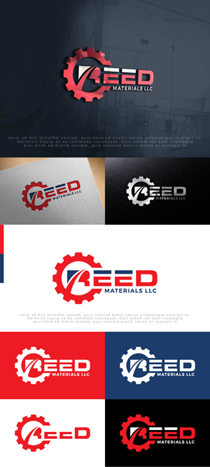 Logo Design by AlphabetZero.co.uk for Reed Materials Llc | Design: #31217097