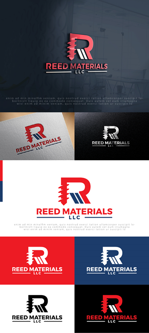 Logo Design by AlphabetZero.co.uk for Reed Materials Llc | Design: #31217098