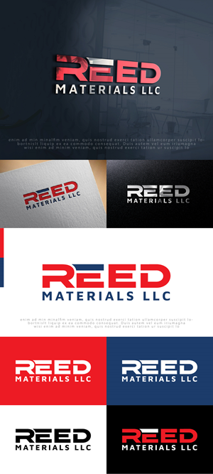 Logo Design by AlphabetZero.co.uk for Reed Materials Llc | Design: #31217108