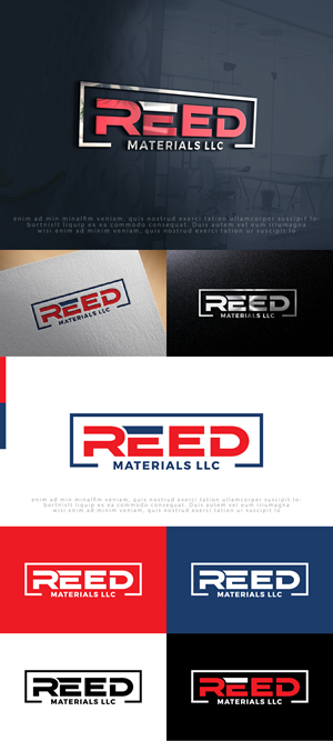 Logo Design by AlphabetZero.co.uk for Reed Materials Llc | Design: #31217109