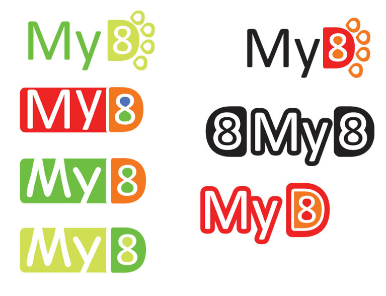 Logo Design by Dale Hutchinson for MyD8, INC | Design #70644