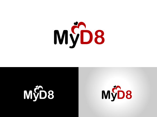 Logo Design by Madhu Bhadra for MyD8, INC | Design #67703