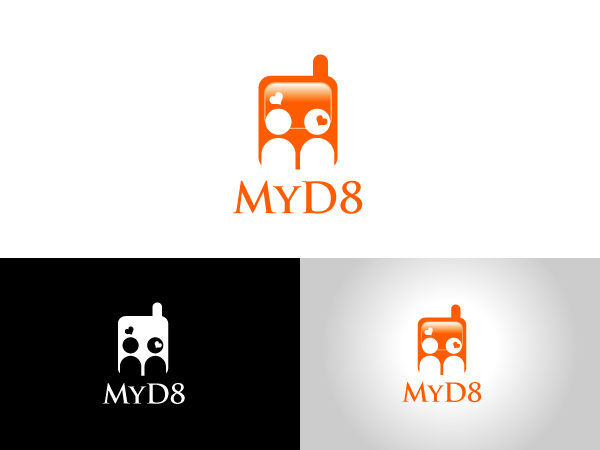 Logo Design by Madhu Bhadra for MyD8, INC | Design #67925
