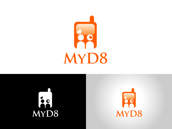 Logo Design by Madhu Bhadra for MyD8, INC | Design #67926