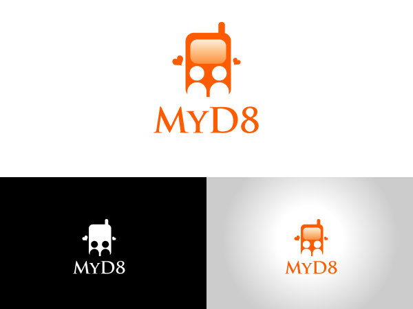 Logo Design by Madhu Bhadra for MyD8, INC | Design #68480