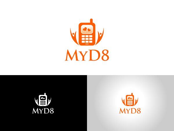 Logo Design by Madhu Bhadra for MyD8, INC | Design #68484