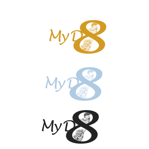 Logo Design by darius designs for MyD8, INC | Design #74684