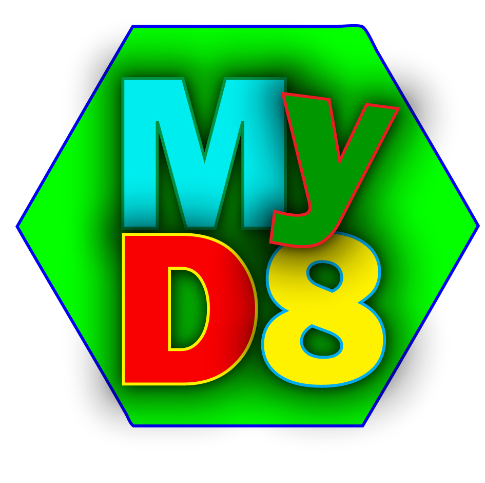 Logo Design by Cláudia Polónia for MyD8, INC | Design #70131