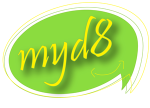 Logo Design by Cláudia Polónia for MyD8, INC | Design: #70709