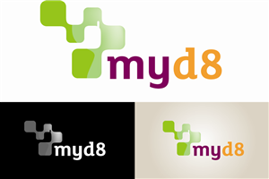 Logo Design by Lisa Yates for MyD8, INC | Design: #68513