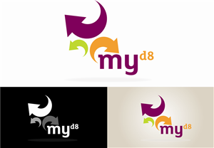 Logo Design by Lisa Yates for MyD8, INC | Design: #68515