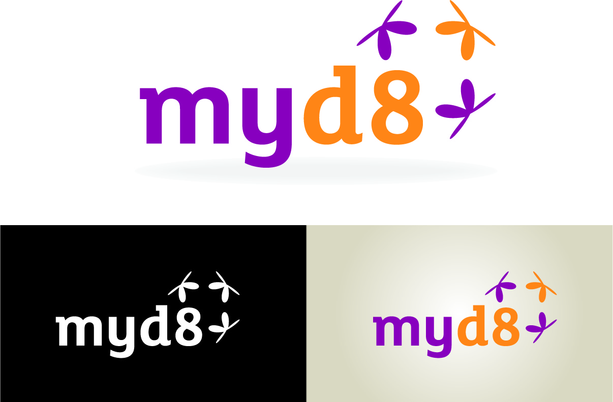 Logo Design by Lisa Yates for MyD8, INC | Design #68517