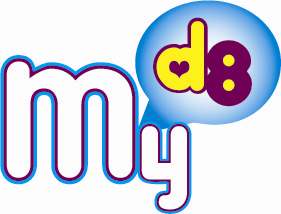 Logo Design by Linda Bazzi for MyD8, INC | Design: #70158