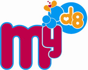 Logo Design by Linda Bazzi for MyD8, INC | Design: #70178
