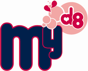 Logo Design by Linda Bazzi for MyD8, INC | Design: #70180