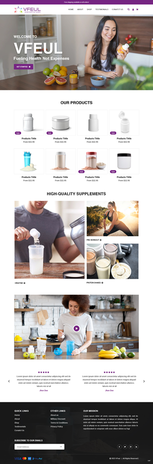 Web Design by pb for this project | Design: #31197538