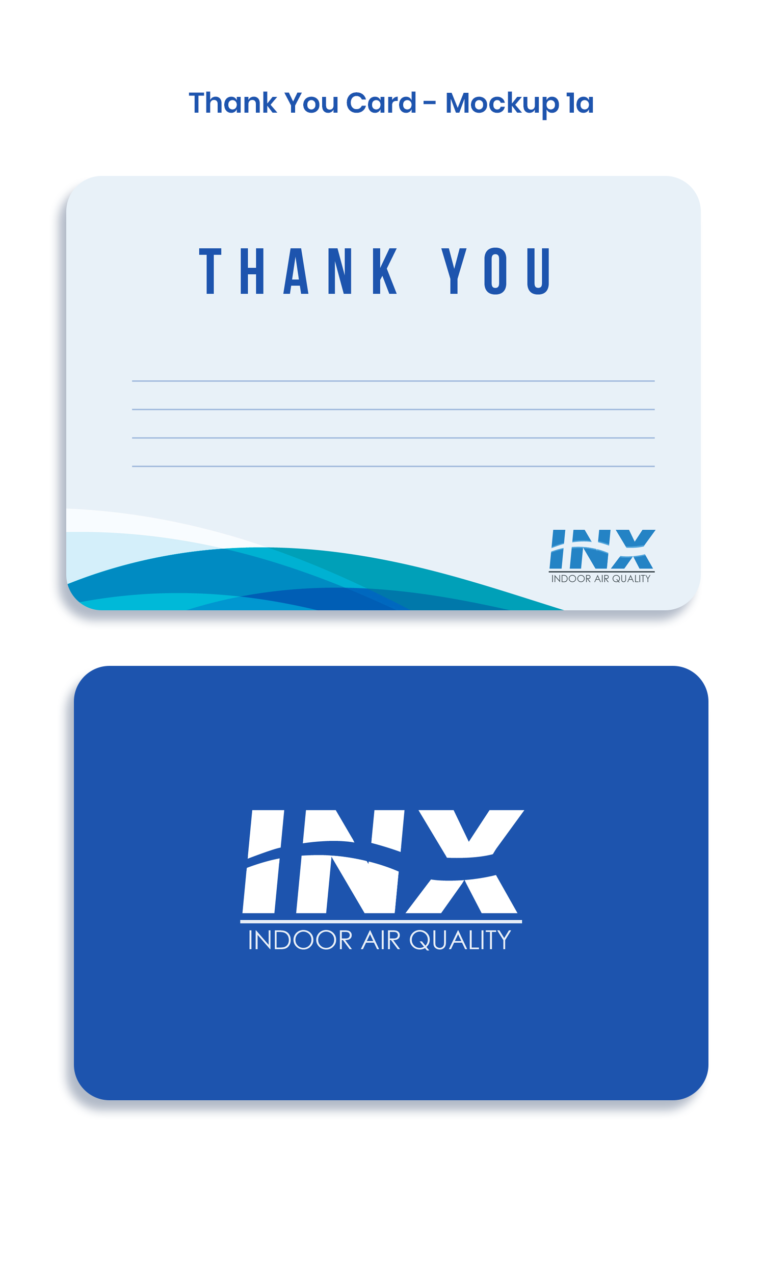 Greeting Card Design by Expert Designer for INX Indoor Air Quality | Design #31206396