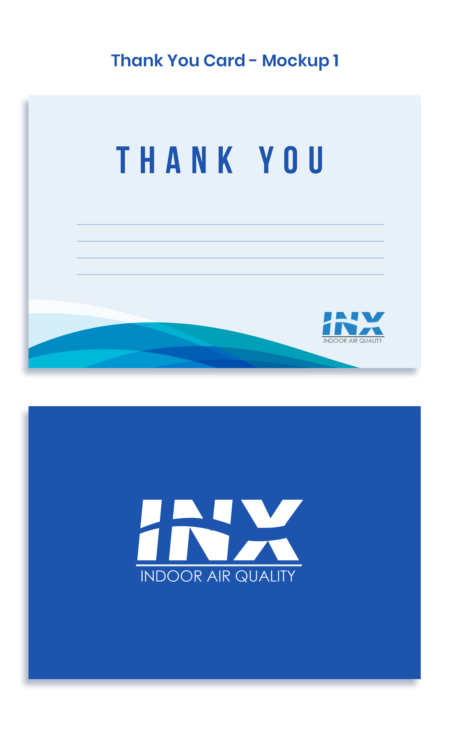 Greeting Card Design by Expert Designer for INX Indoor Air Quality | Design #31206397